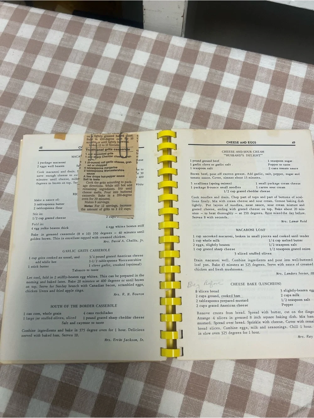 Vintage linly Heflin cookbook Birmingham ala recipes